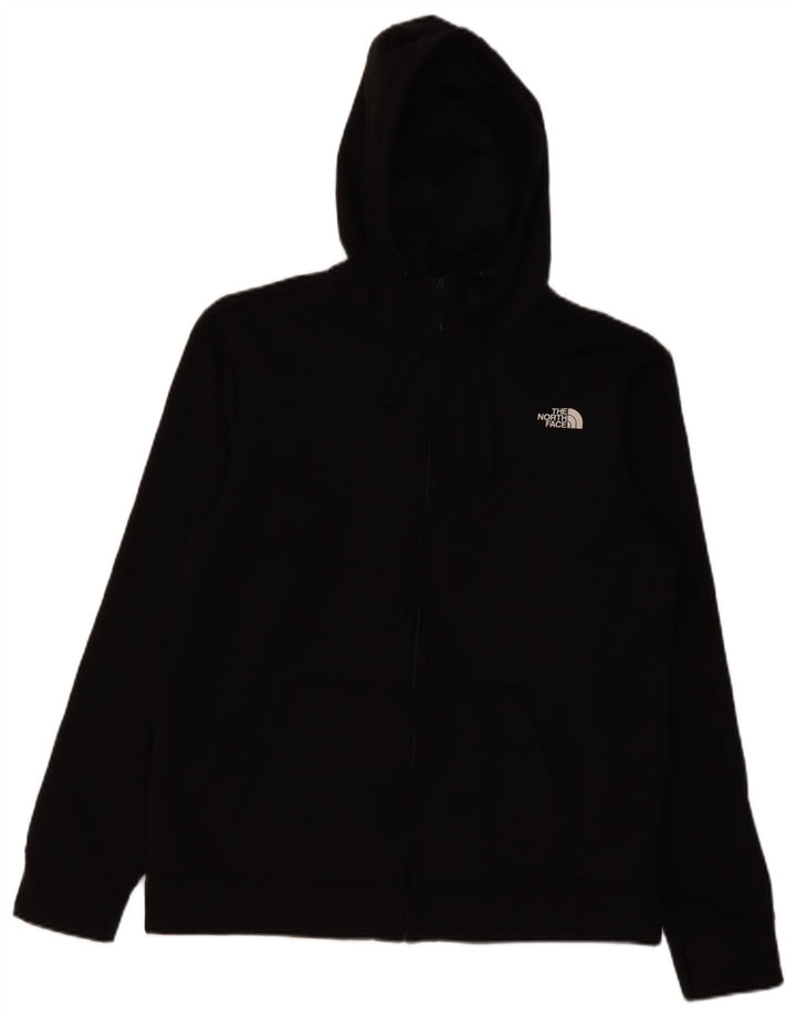 Męski sweter z kapturem The North Face, duży, czarny, poliestrowy