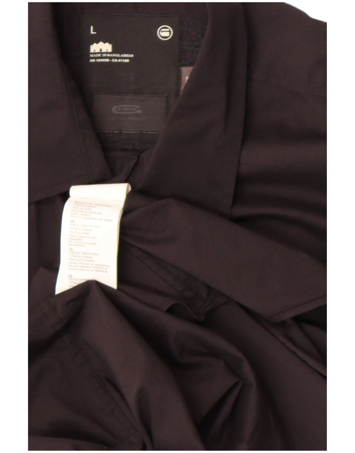 Koszula męska G-Star, duża, czarna, bawełniana