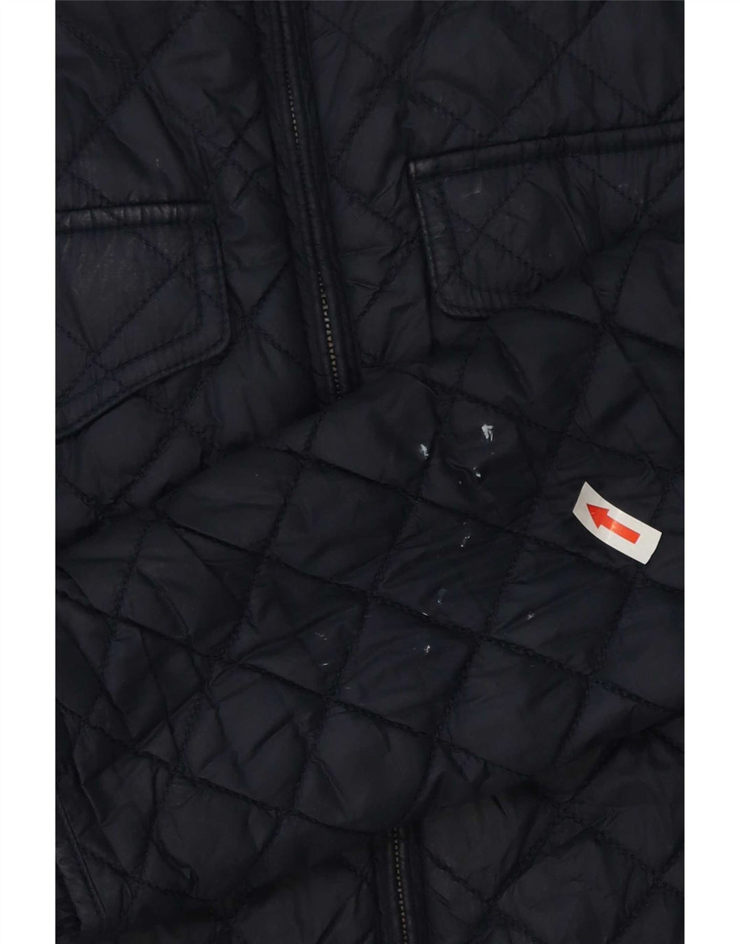 Damska pikowana kurtka Barbour UK 10, mała, granatowa