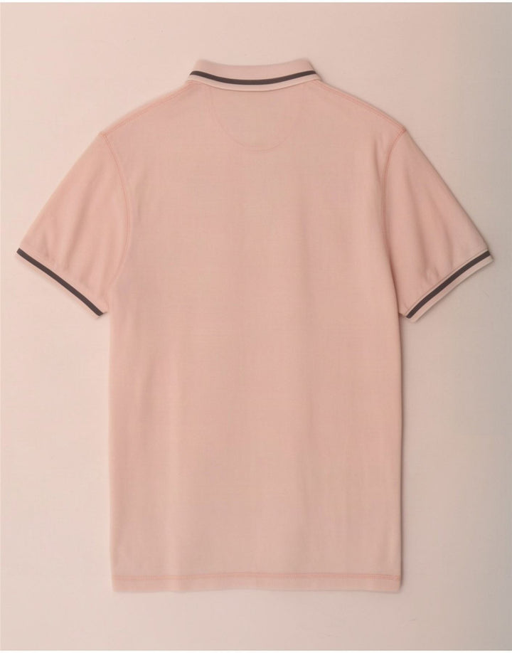 Męska koszulka polo Dkny, średnia, różowa, bawełniana