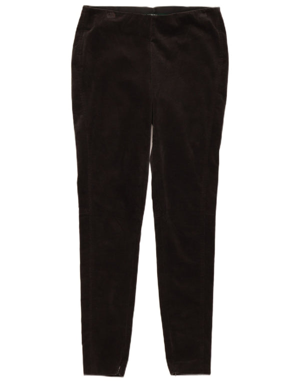 Damskie sztruksowe legginsy Ralph Lauren US 2 XS, szara bawełna