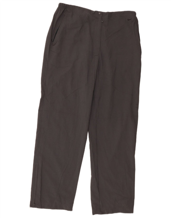 Damskie spodnie dresowe Nike UK 16/18 XL Szary poliester