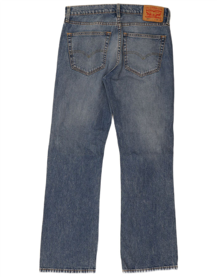 Męskie jeansy Levi's 527 Slim Bootcut W32 L30 Niebieska bawełna