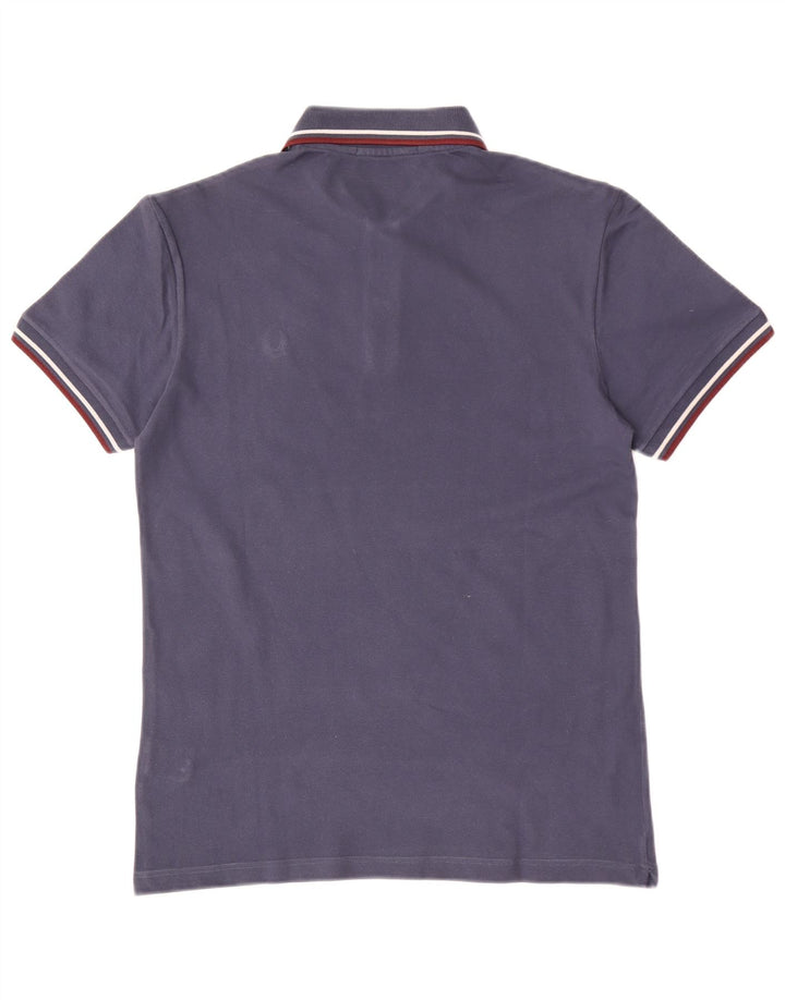 Męska koszulka polo Fred Perry, lekka i rozciągliwa, średnia, granatowa, bawełniana