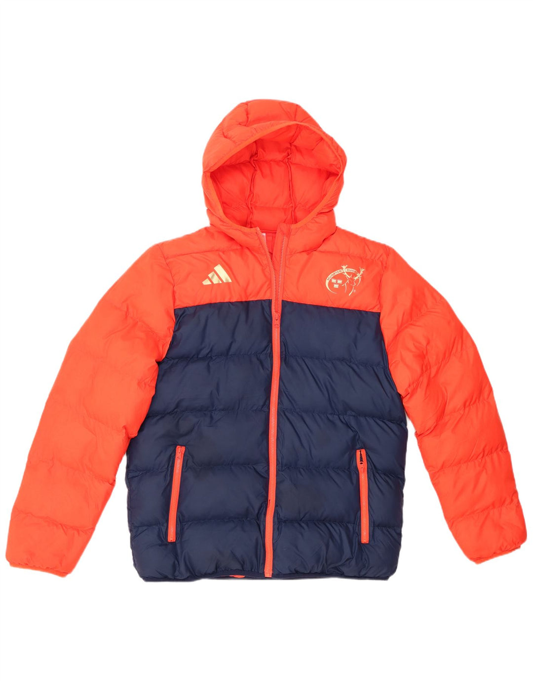Chłopięca kurtka Adidas Munster Rugby Padded Jacket 15-16 lat, wielokolorowa