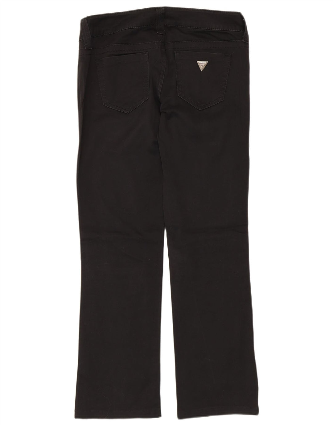 Guess Womens Bootcut Jeans W28 L29 Black Cotton