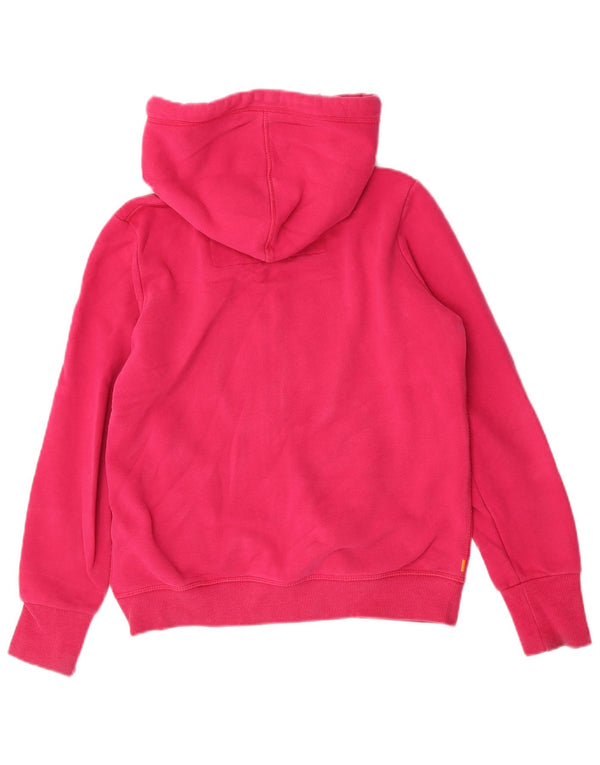 Damski sweter z kapturem i zamkiem Superdry UK 12, średni różowy, bawełniany