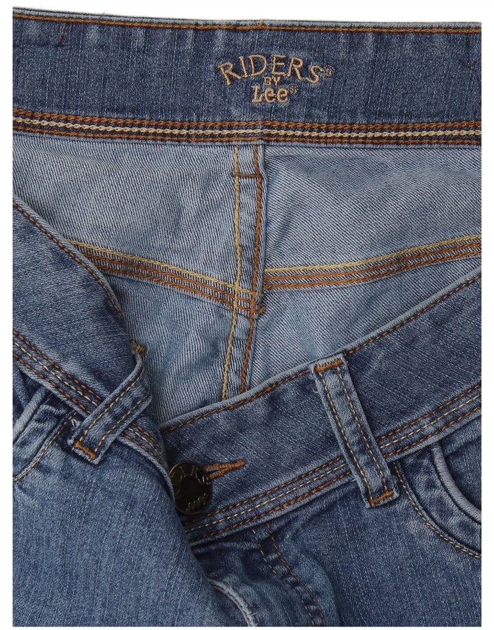 Damskie spodenki jeansowe Lee Riders W34, duże, niebieskie