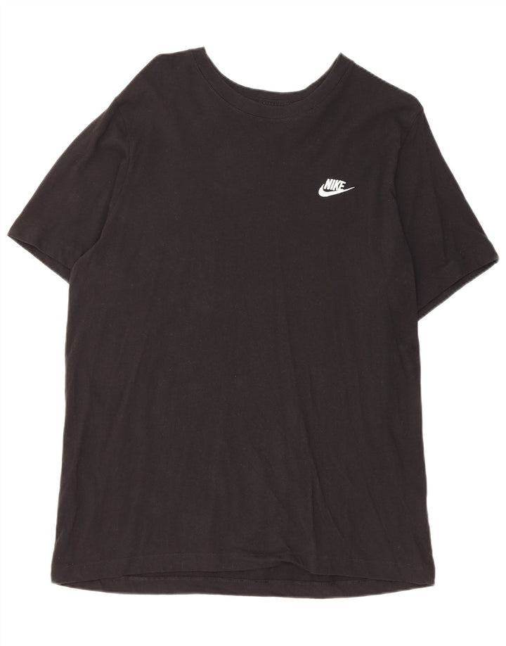 Męski T-shirt Nike, duży, czarny, bawełniany