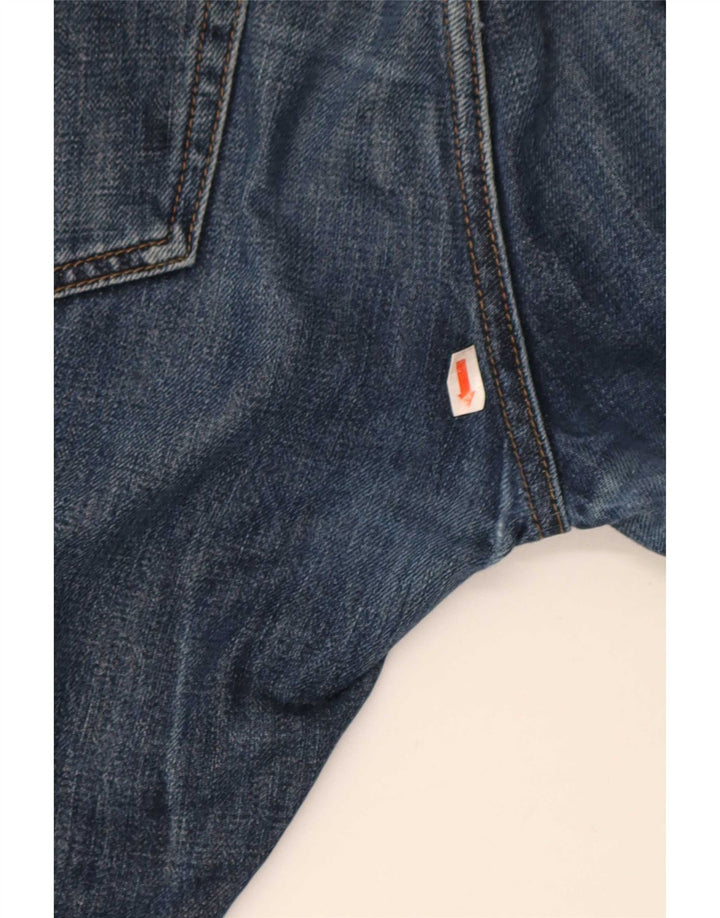 Męskie jeansy Gap Slim W32 L30 Niebieskie bawełniane