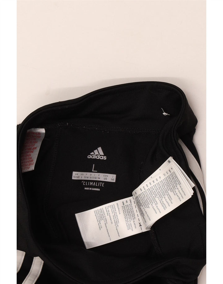 Legginsy Adidas Dziewczęce Climalite 13-14 lat, duże, czarne, poliestrowe