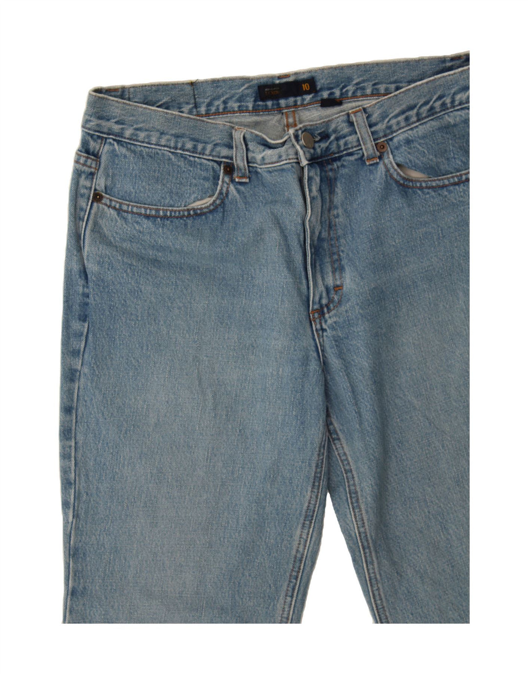 J. CREW Womens Bootcut Jeans US 10 Large W32 L31 Blue Cotton Vintage J. Crew and Second-Hand J. Crew from Messina Hembry 