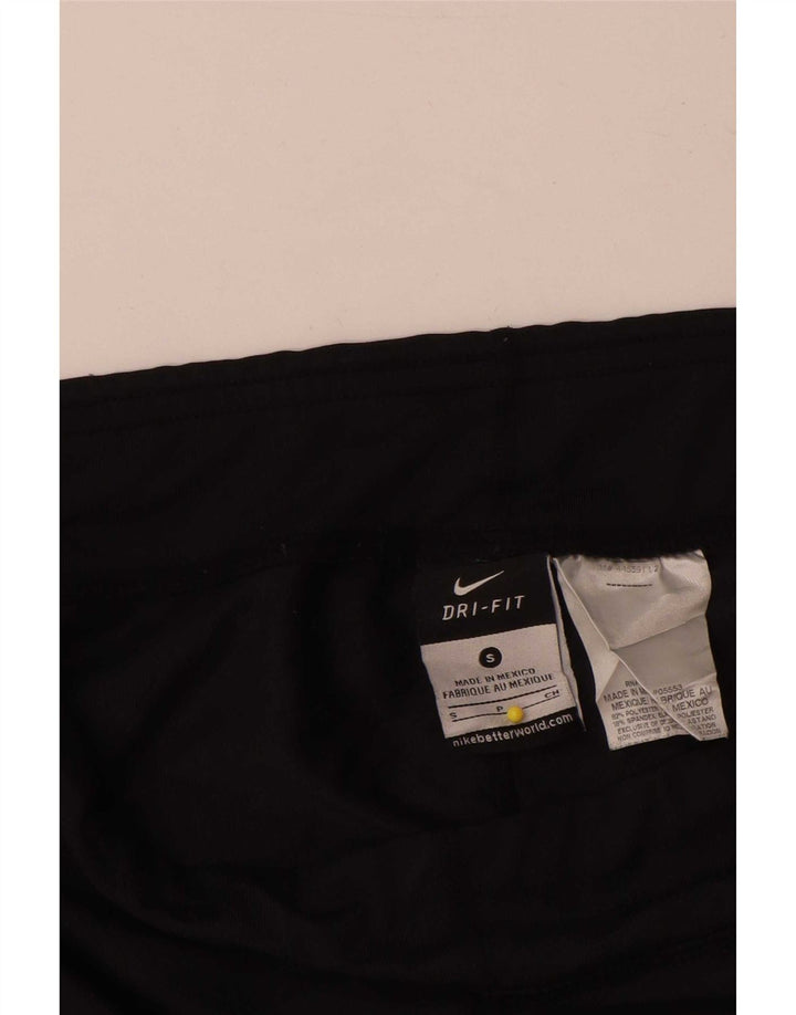 Damskie spodenki sportowe Nike Dri Fit UK 10, małe, czarne, poliestrowe