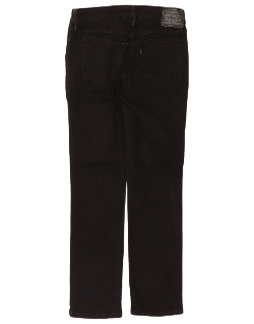 Damskie jeansy Levi's 712 Slim W27 L28 Czarna bawełna
