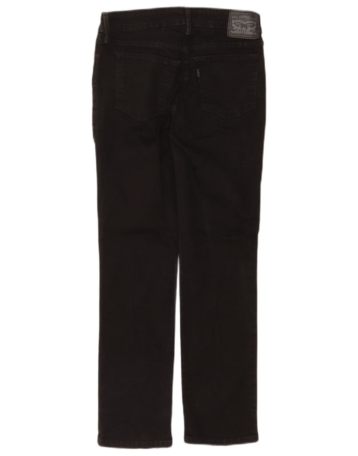 Damskie jeansy Levi's 712 Slim W27 L28 Czarna bawełna