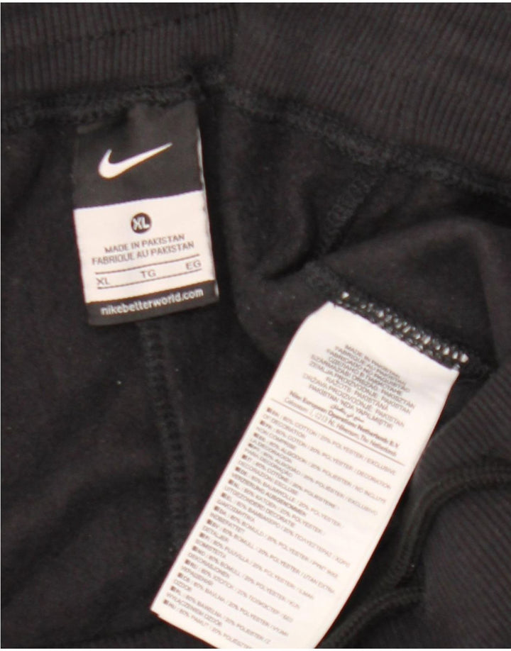 Męskie spodnie dresowe Nike X, czarne, bawełniane