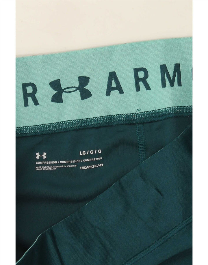 Damskie legginsy kompresyjne Under Armour Capri UK 14, duże, zielone
