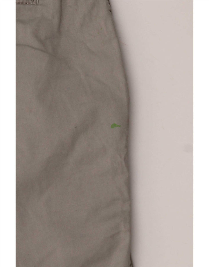 Męskie spodenki Chino Fat Face, duże, W34, szara bawełna