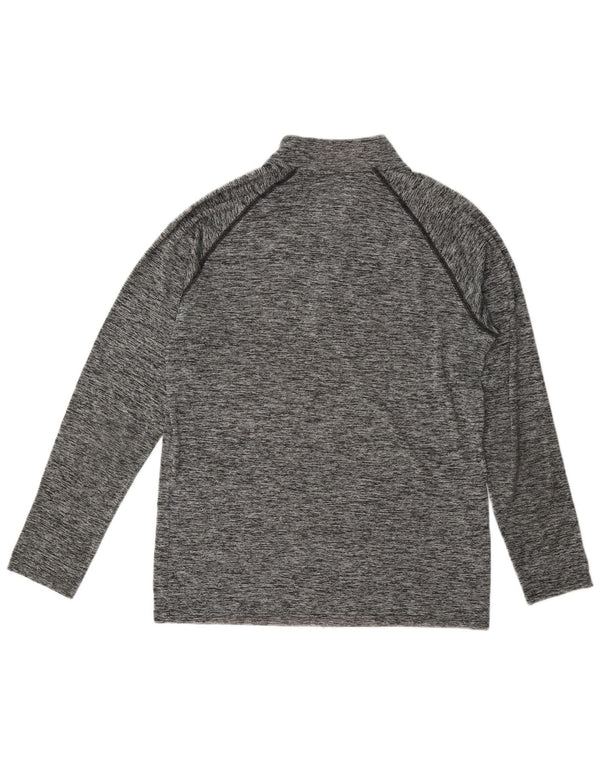 Męski dres Under Armour Heat Gear z pulowerem, mały, szary nakrapiany