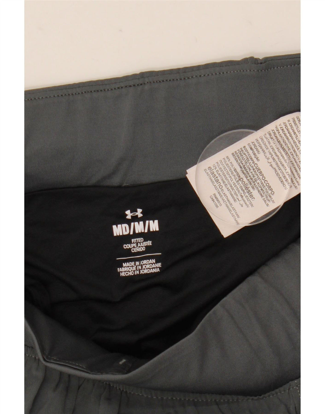 Damskie spodenki sportowe Under Armour UK 14, średni szary poliester