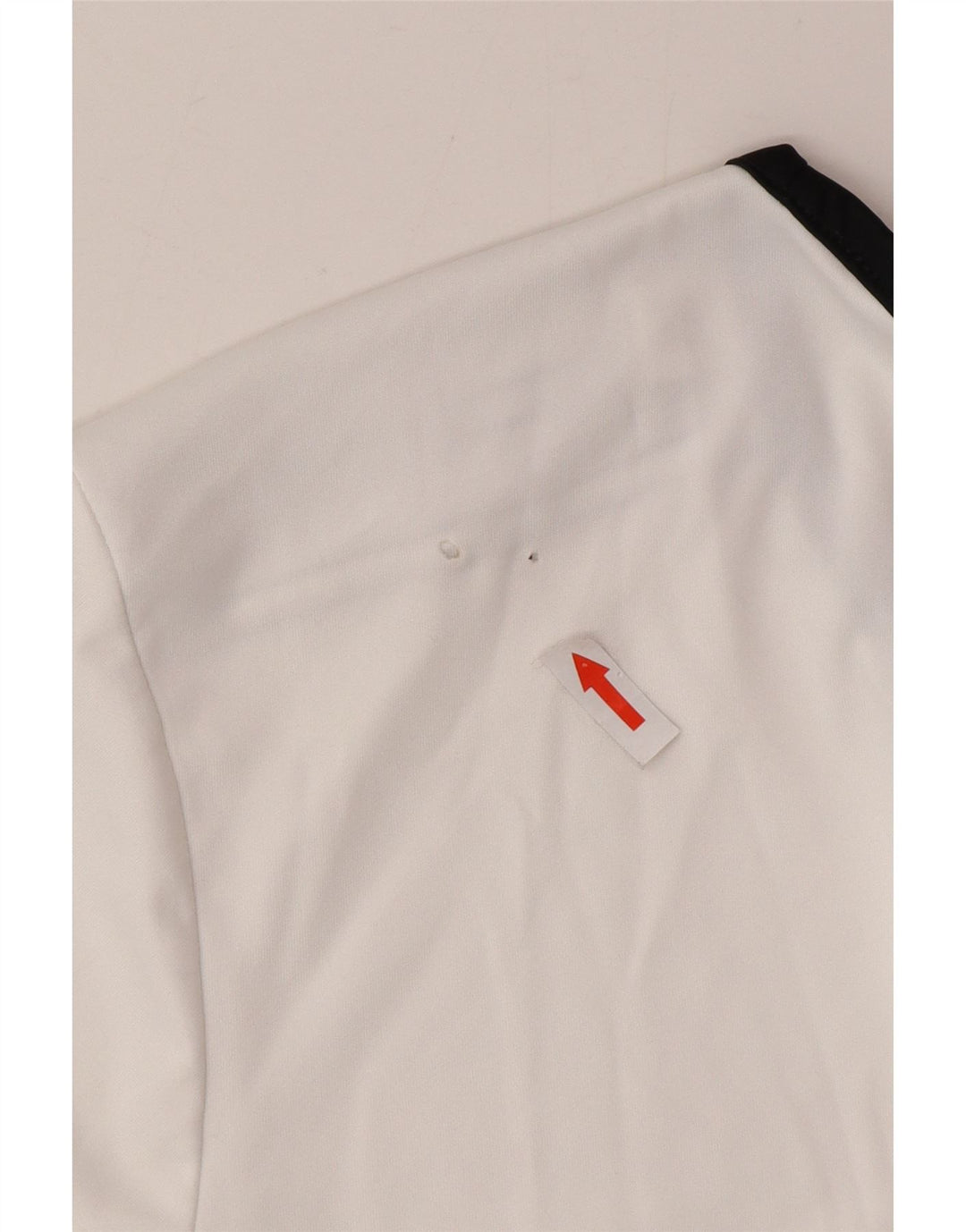 Męska koszulka Adidas Aeroready Top, średni biały poliester z blokami kolorów