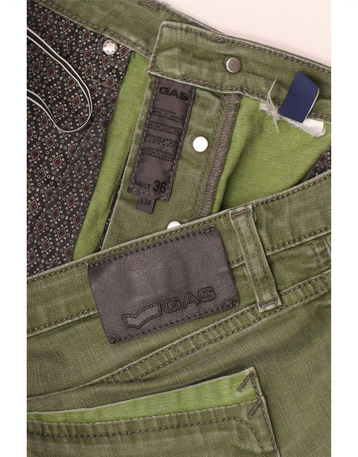 Damskie jeansy Gas W36 L32 Khaki