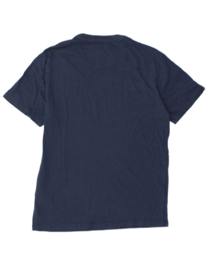 Męski T-shirt z grafiką Levi's, mały, granatowy, bawełniany