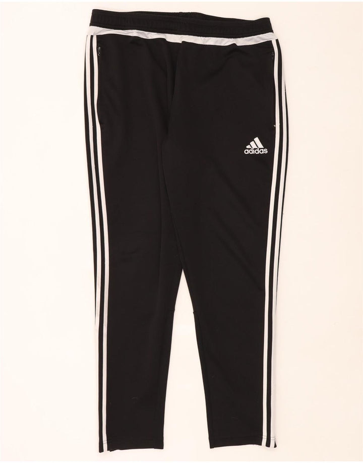 Męskie spodnie dresowe Adidas Climacool XL Czarny poliester z blokami kolorów
