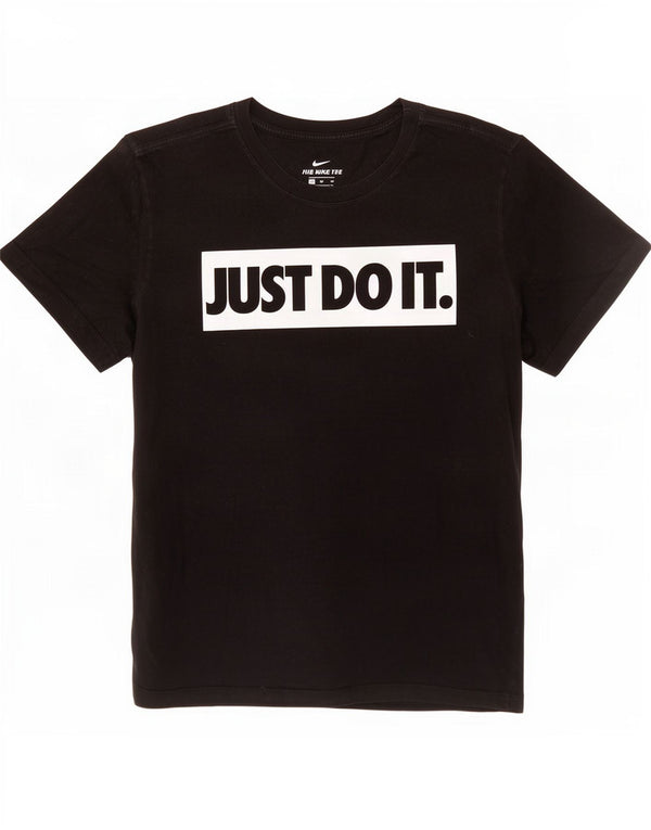 Męska koszulka z grafiką Nike, XL, czarna, bawełniana
