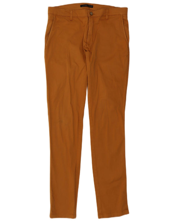 Męskie spodnie chino Zara EU 40 Medium W31 L33 brązowe