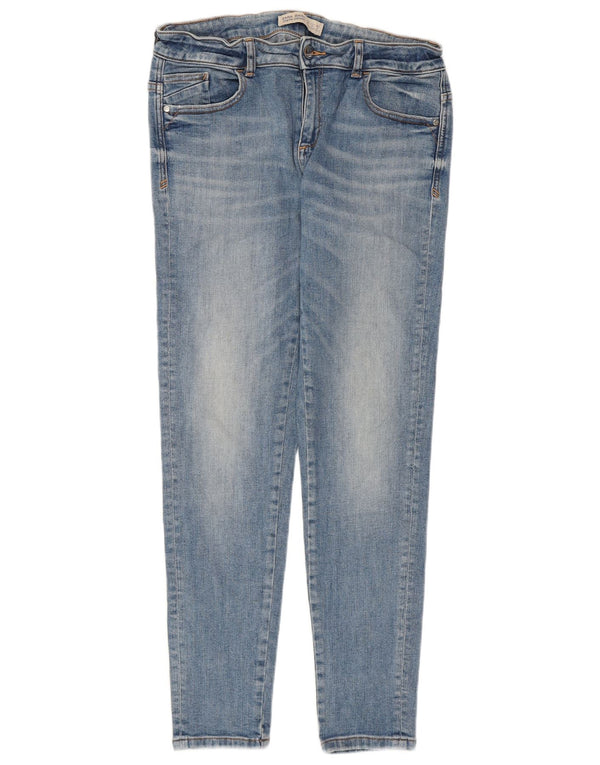 Damskie jeansy skinny Zara EU 40 Medium W30 L27 Niebieskie bawełniane