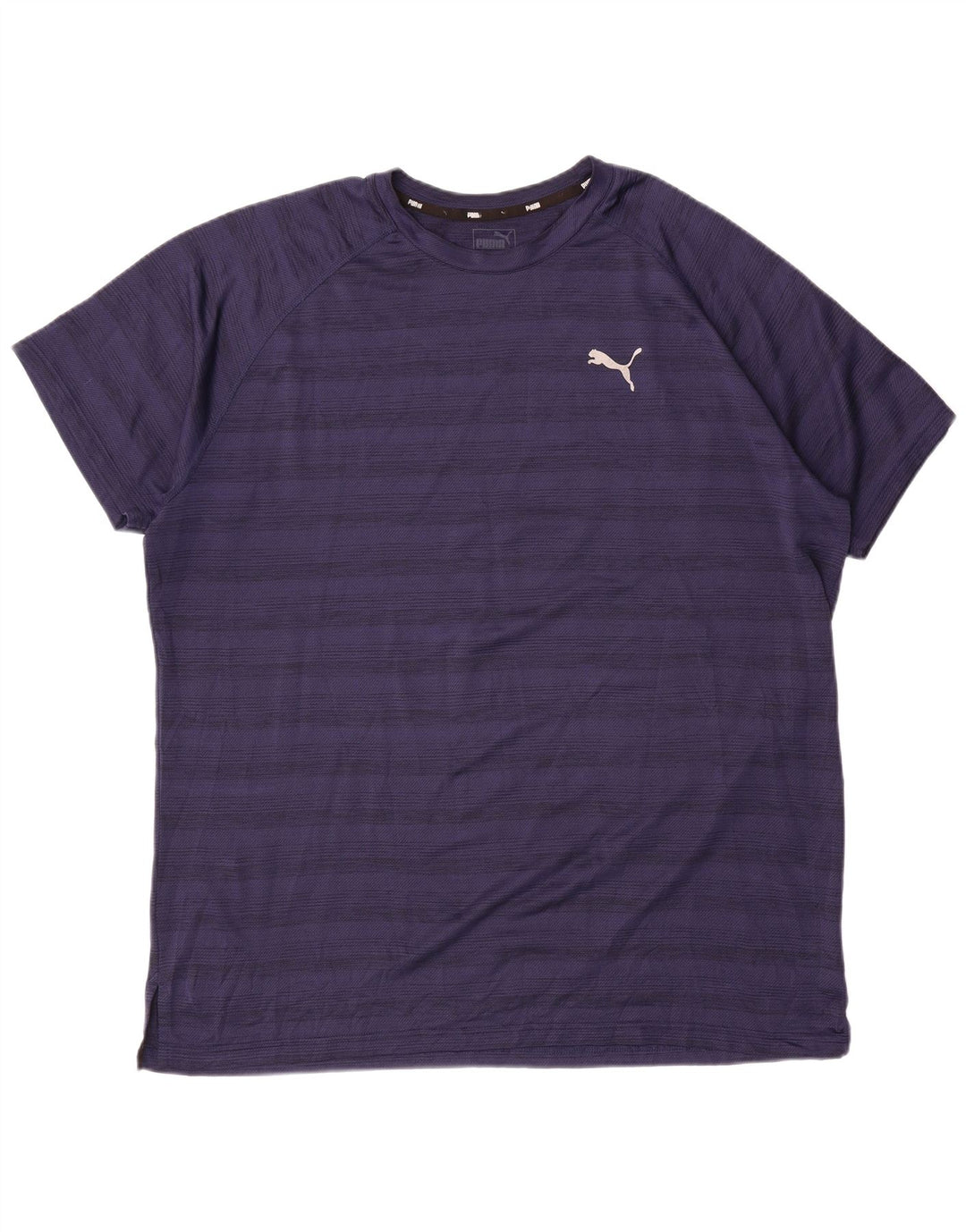 Męski t-shirt PUMA Top 2XL w granatowe paski