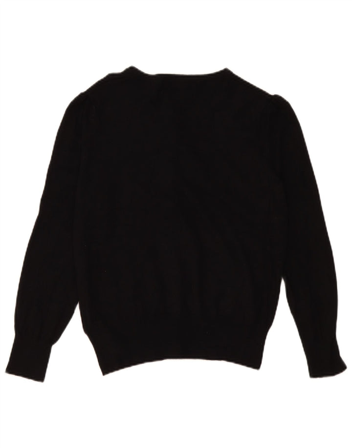 Sweter damski Marks & Spencer UK 14, średni czarny, wiskoza