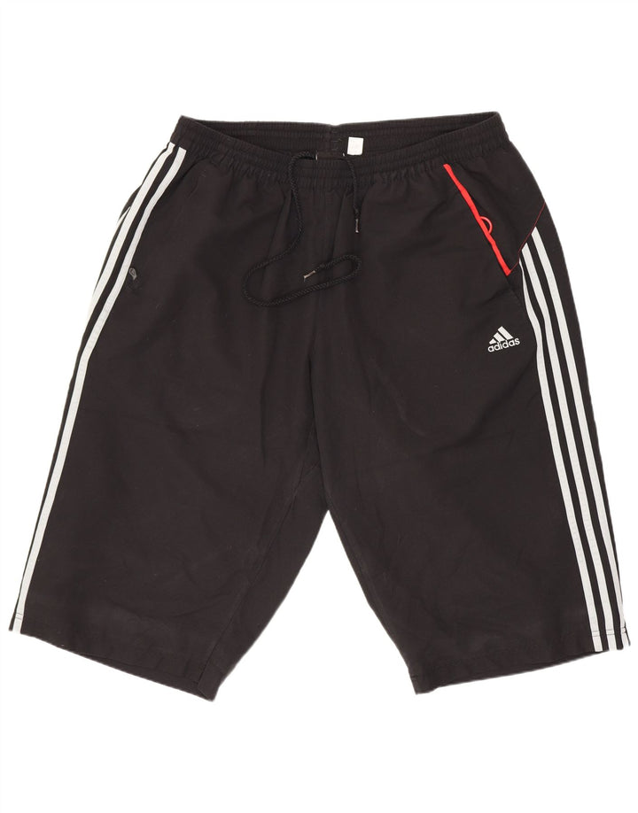 Męskie spodenki sportowe Adidas XL, czarne, poliestrowe