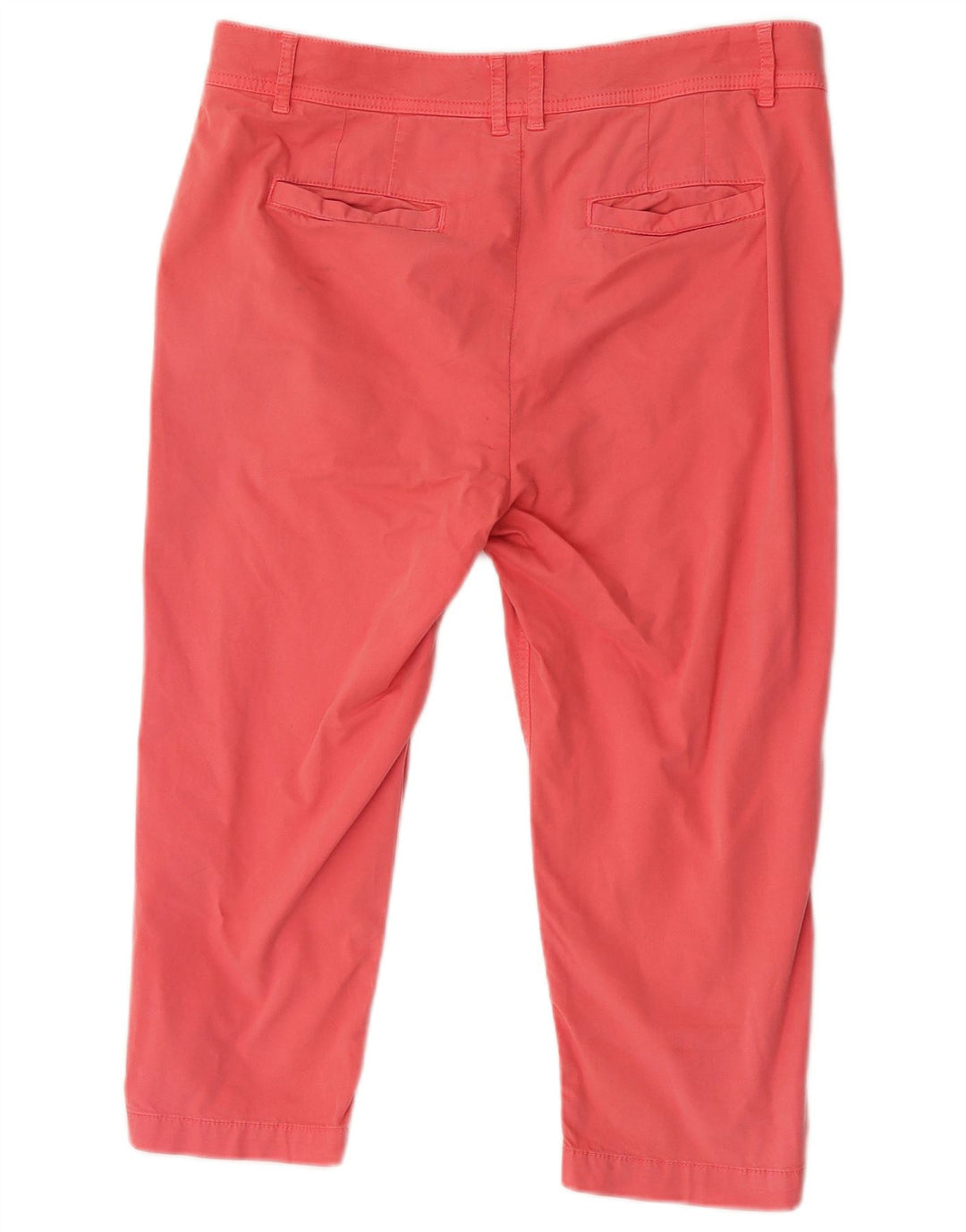 Spodnie damskie Fat Face Farbowane, przycięte UK 12 Medium W32 L19 Różowe