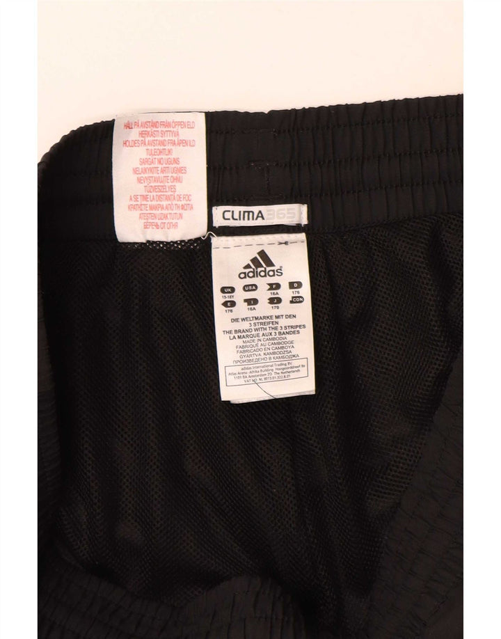 Adidas Chłopięce Spodnie Dresowe Climacool Capri 15-16 Lat Czarny Poliester