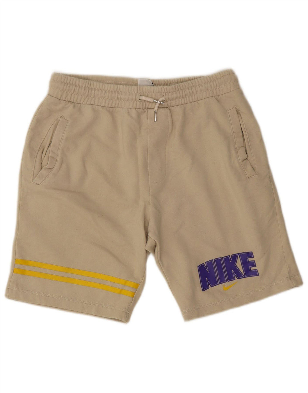 Męskie spodenki sportowe Nike Graphic, duże, beżowe