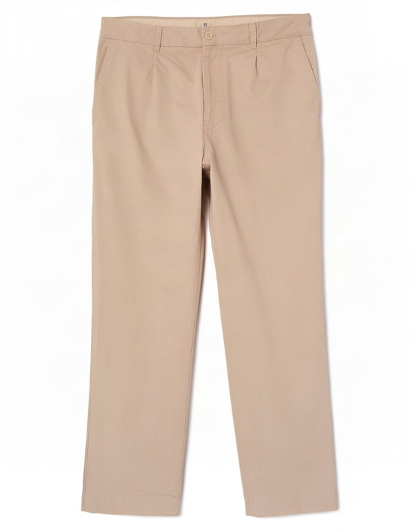 Męskie spodnie typu chino Gap Classic Fit W36 L30 Beżowa bawełna
