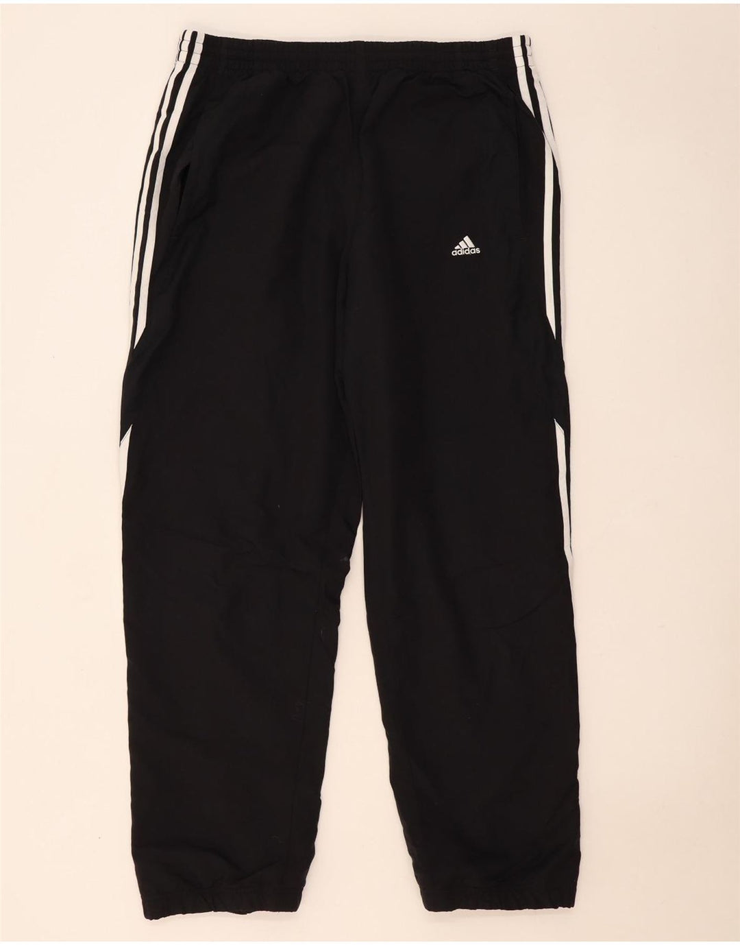 Adidas Męskie spodnie dresowe Joggery, duże, czarne, poliestrowe