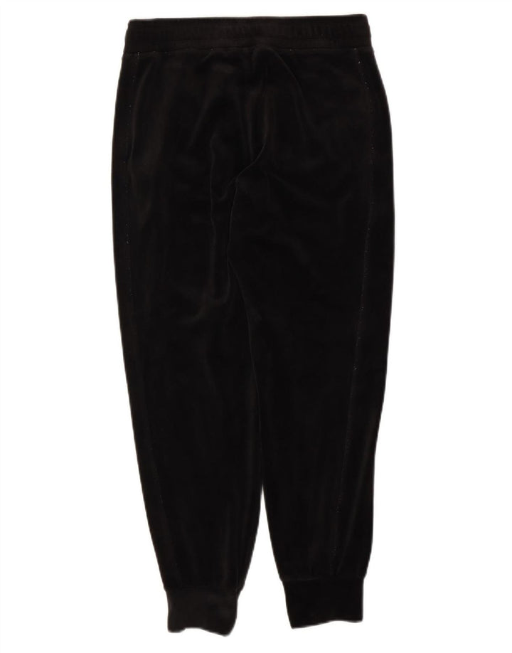Damskie spodnie dresowe DKNY Joggers UK 6 XS Czarny poliester