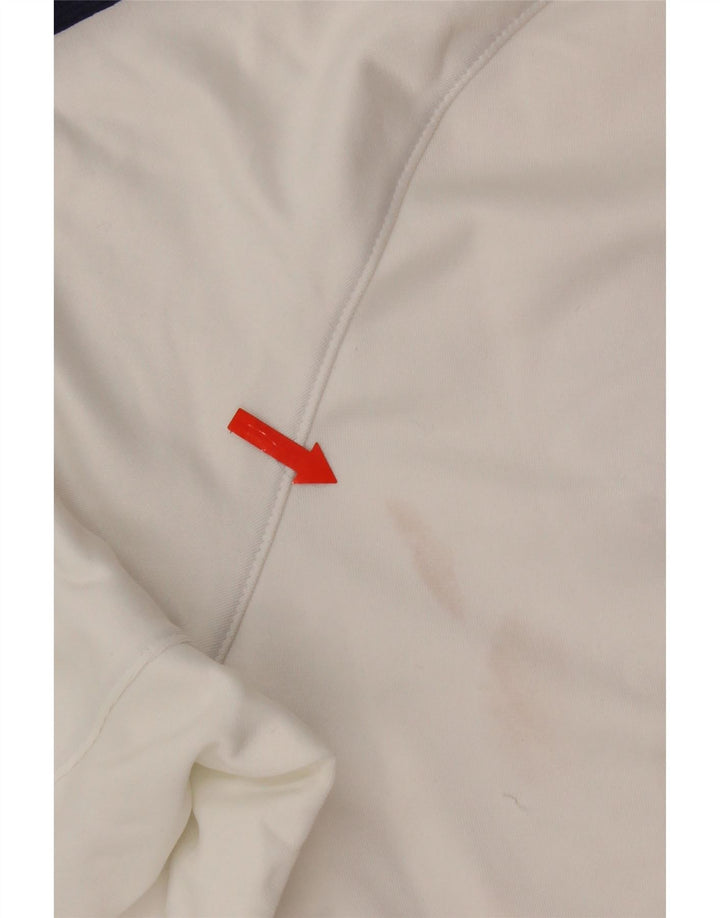 Męska bluza dresowa Nike Inter Mediolan, duża, biała, z blokami kolorów