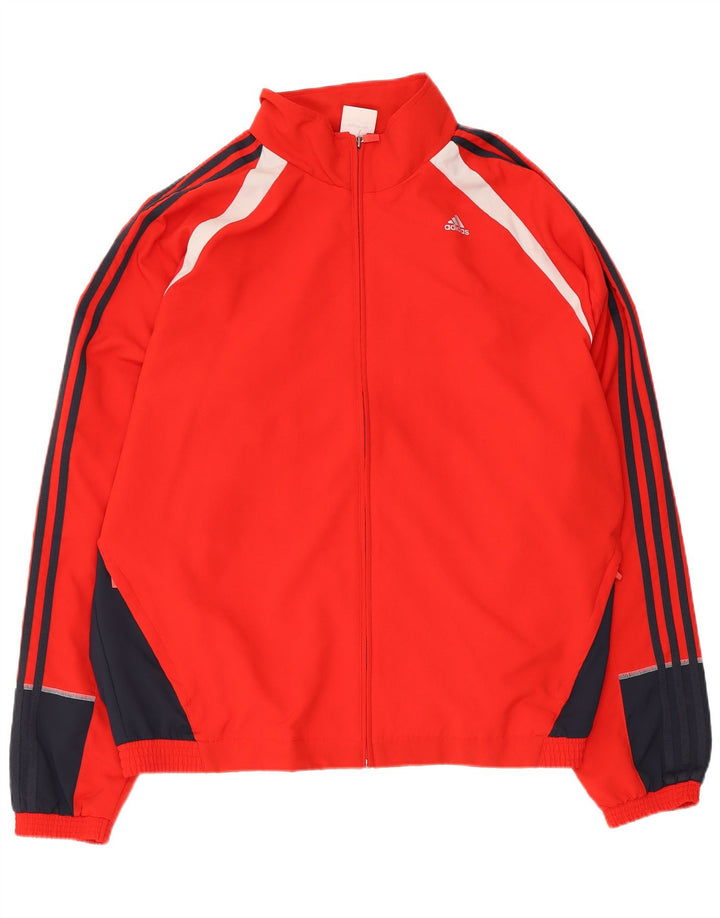 Adidas Męska bluza dresowa Clima 365 XL z poliestru w kolorze czerwonym