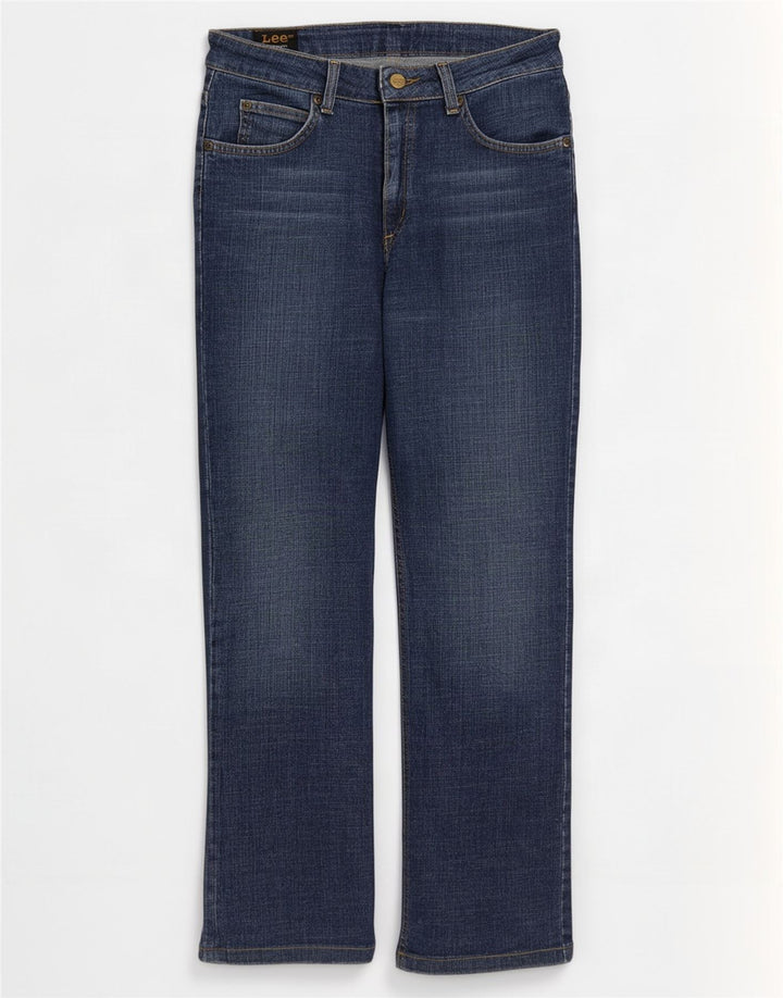 Damskie jeansy Lee Cameron Bootcut W30 L30 Niebieskie bawełniane