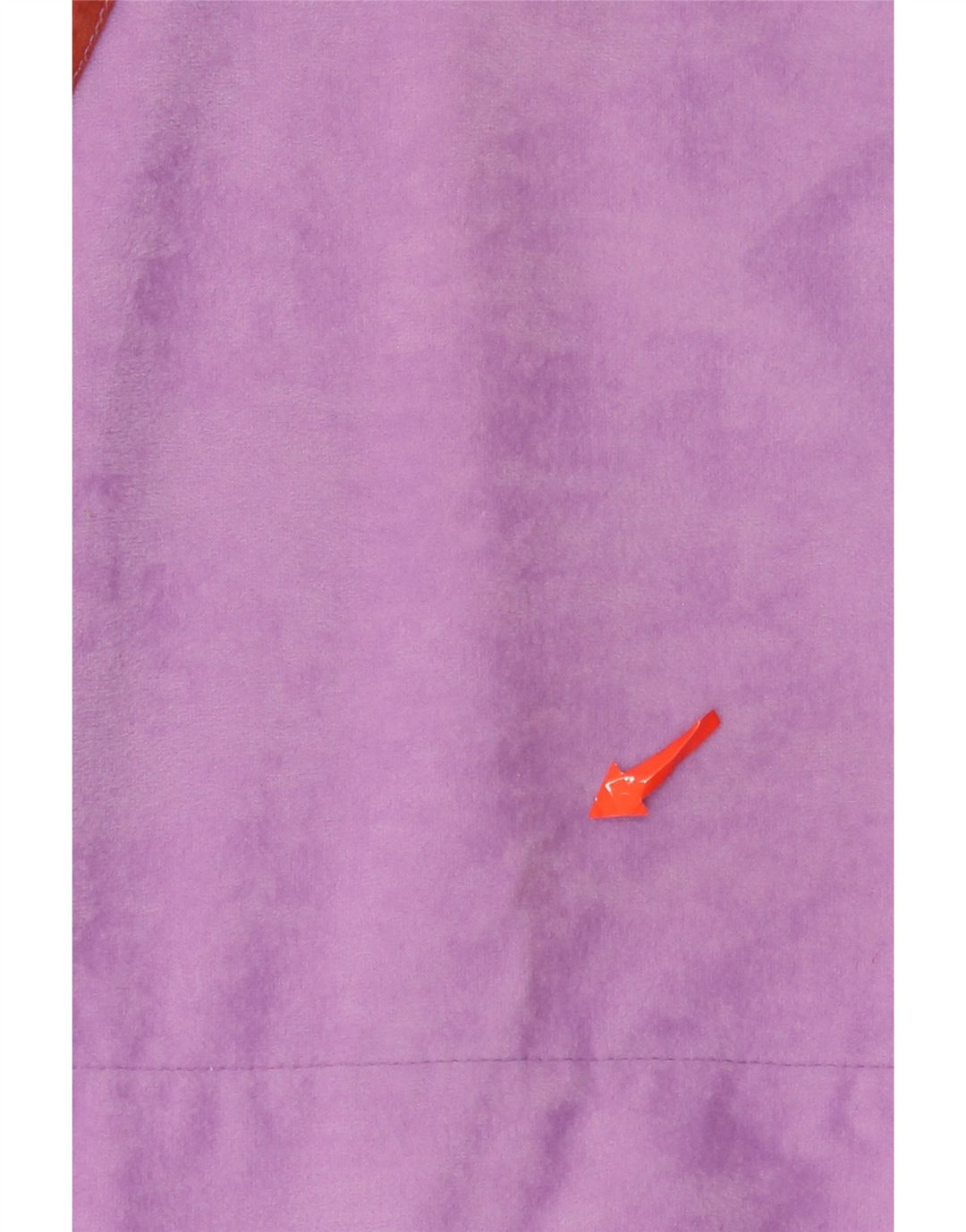 Męska welurowa kurtka dresowa La Font IT 48 w kolorze średniofioletowym w kwiaty