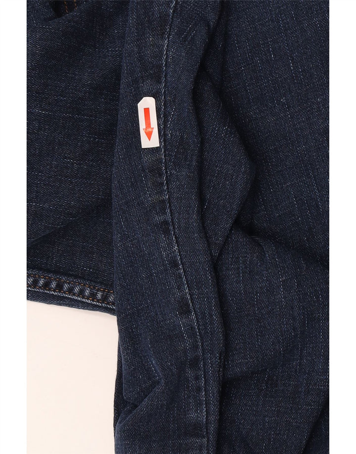 Męskie jeansy Wrangler Texas Slim W36 L30 Granatowe, bawełniane