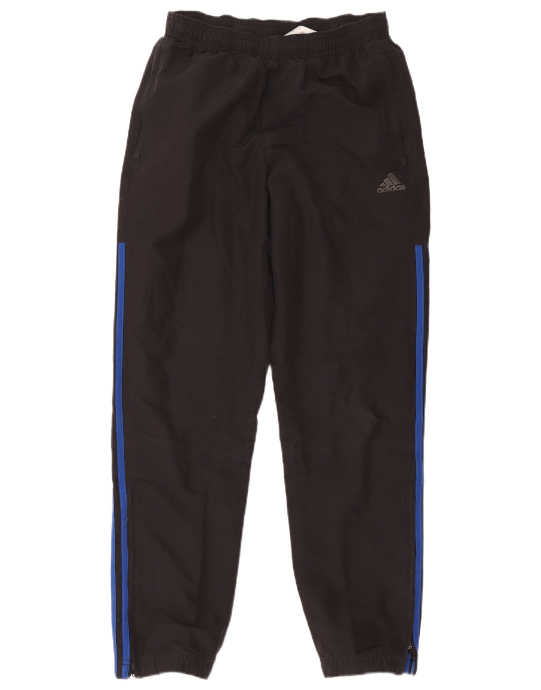 Damskie spodnie dresowe Adidas, małe, czarne, poliestrowe