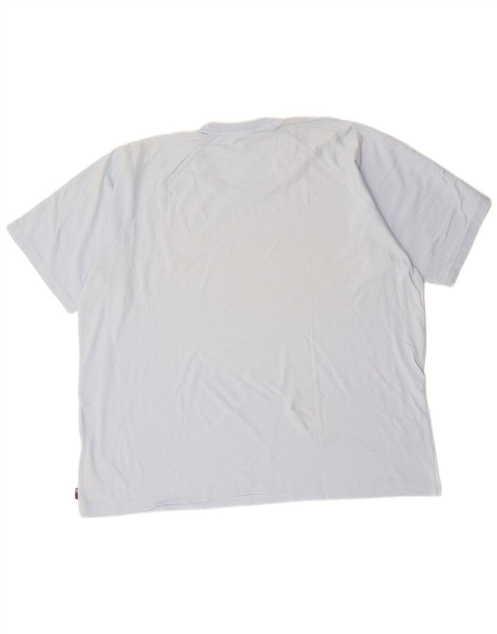 Adidas Męska koszulka Top 2XL Niebieska bawełna