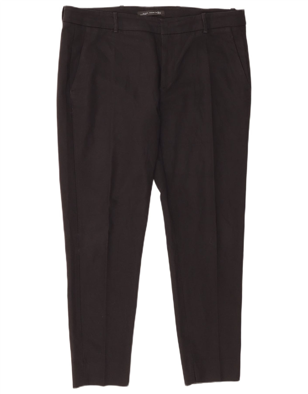 Spodnie damskie Zara Slim Chino XL W32 L28 Czarny poliester