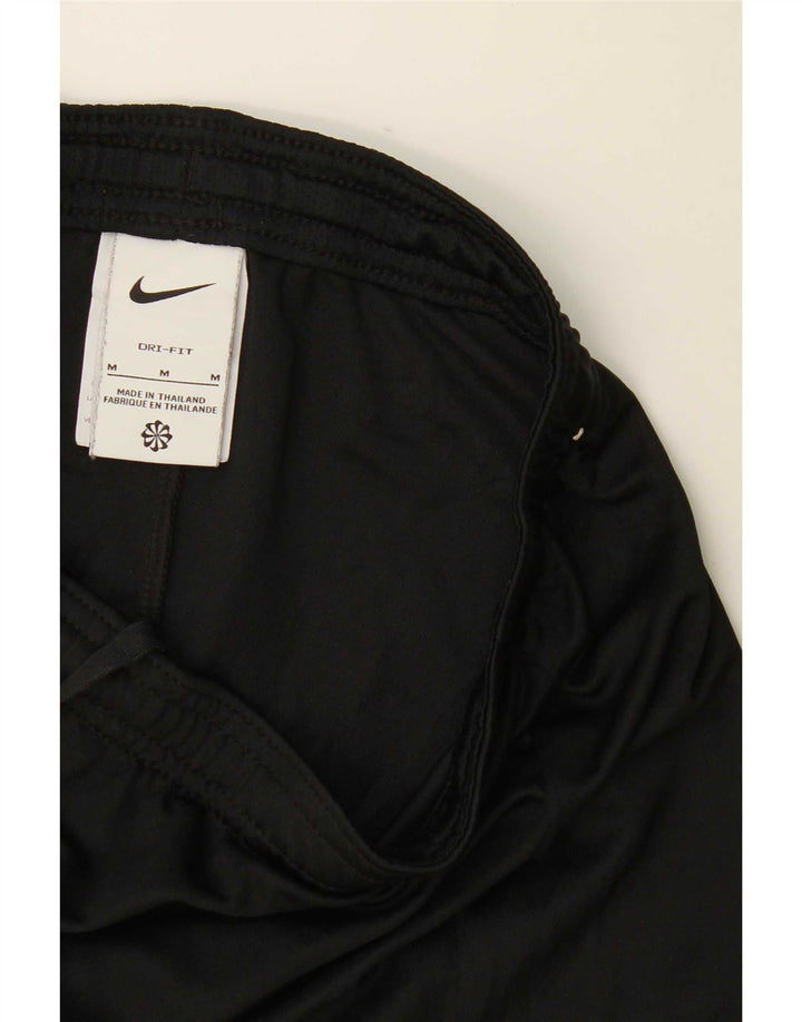 Męskie spodenki sportowe Nike Dri Fit, średni czarny poliester w cętki