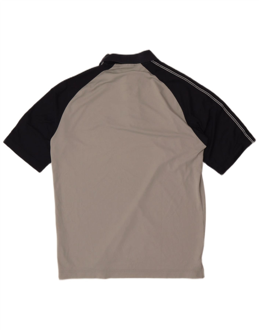 Męska koszulka polo Sergio Tacchini, duża, szara, z blokami kolorów